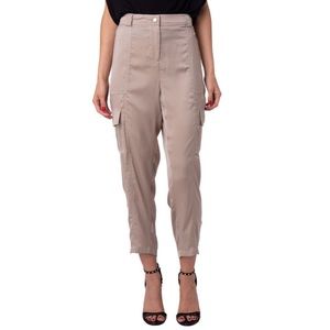 Guess satin cropped pants